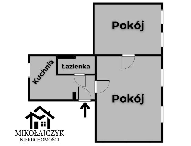 Mieszkanie 2-pokojowe Korsze, ul. Wojska Polskiego. Zdjęcie 11