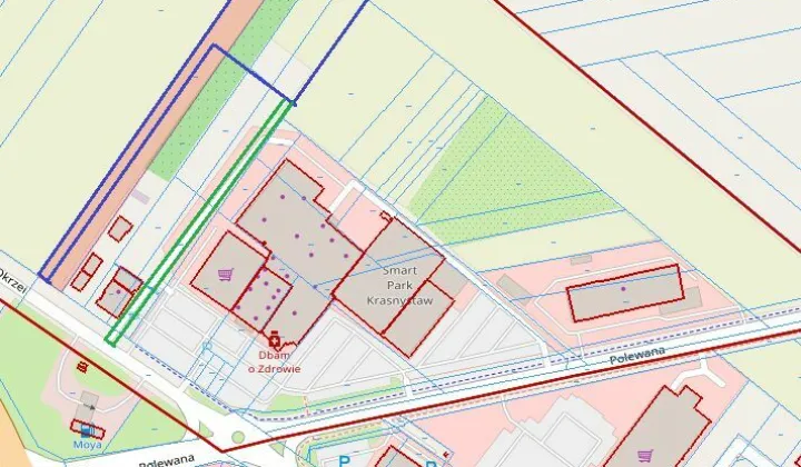 Działka inwestycyjna Krasnystaw