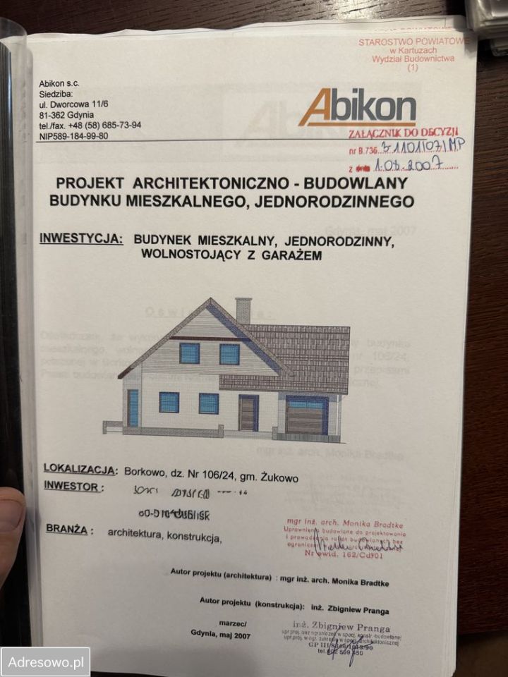 Działka budowlana Borkowo, ul. Radosna. Zdjęcie 3