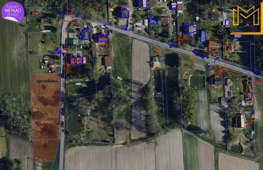 Działka Podwody-Kolonia. Zdjęcie 3
