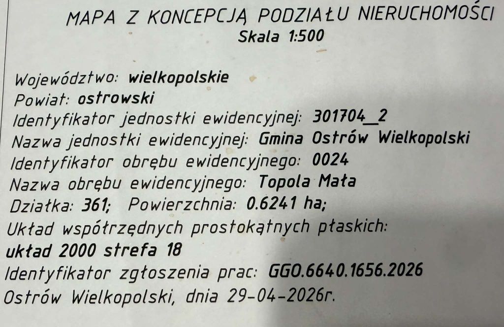 Działka rolna Ostrów Wielkopolski, ul. Odolanowska. Zdjęcie 2