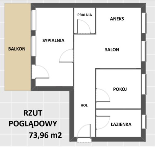 Mieszkanie 3-pokojowe Wrocław Psie Pole, ul. Poleska. Zdjęcie 12