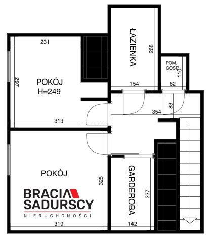 Mieszkanie 3-pokojowe Kraków Dębniki, ul. Krokusowa. Zdjęcie 17
