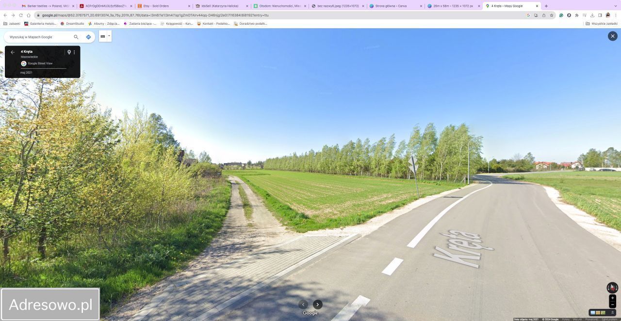 Działka budowlana Jesionka, ul. Kręta. Zdjęcie 3