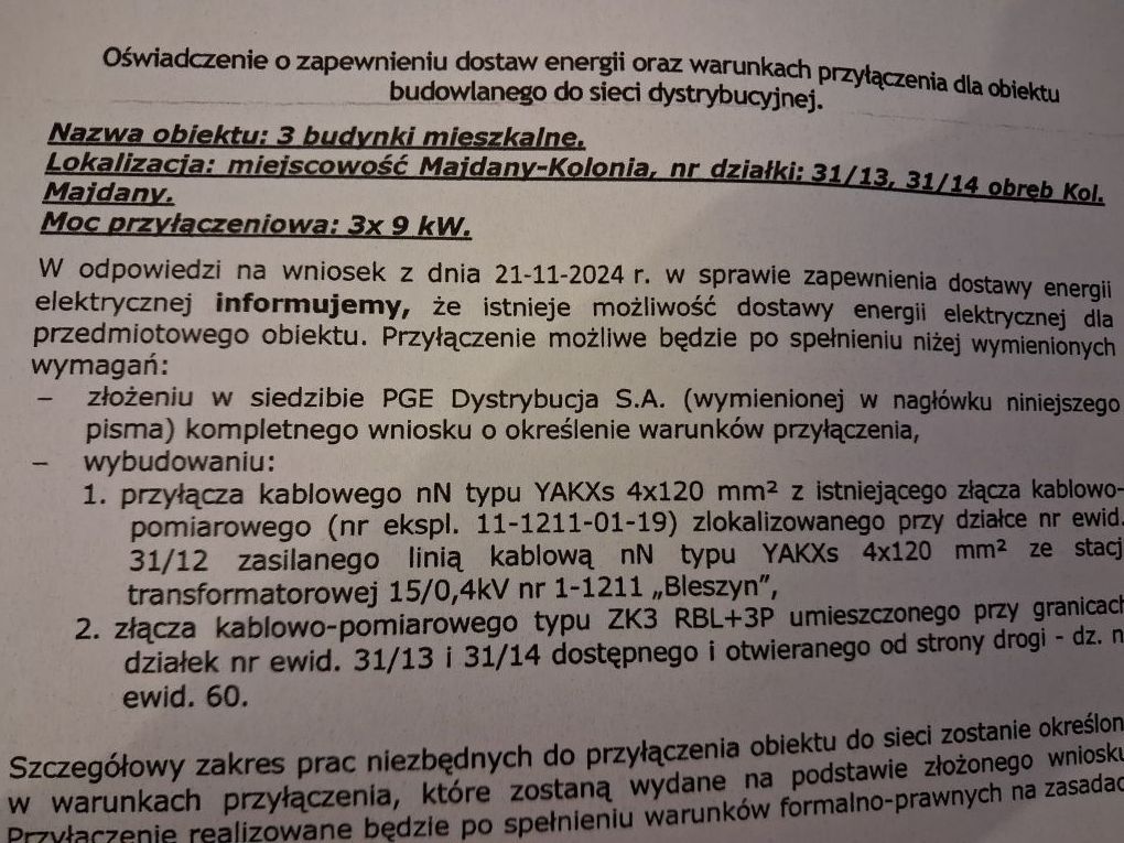 Działka budowlana Majdany Majdany-Kolonia. Zdjęcie 5