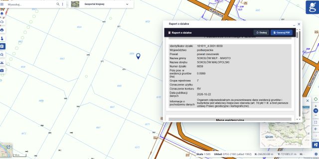 Działka budowlana Sokołów Małopolski, ul. Zaciszna. Zdjęcie 1