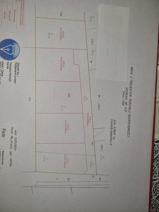 Działka budowlana Kościernica. Zdjęcie 3
