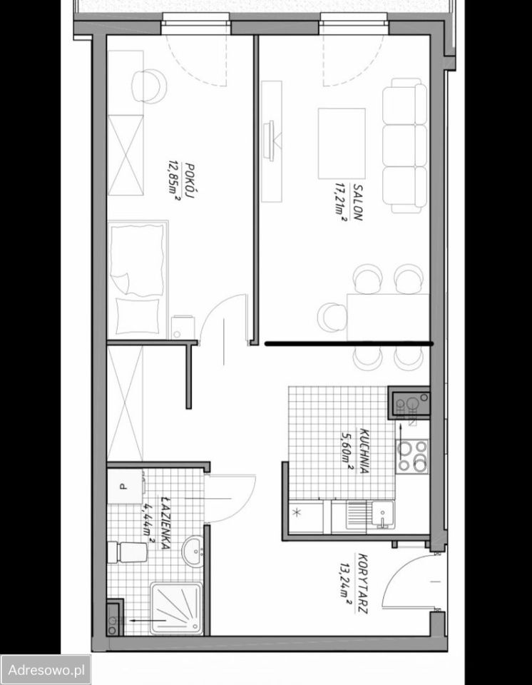 Mieszkanie 2-pokojowe Warszawa Włochy, ul. Popularna. Zdjęcie 9