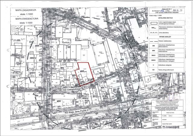 Działka inwestycyjna Częstochowa Trzech Wieszczów, ul. Chłopickiego. Zdjęcie 1