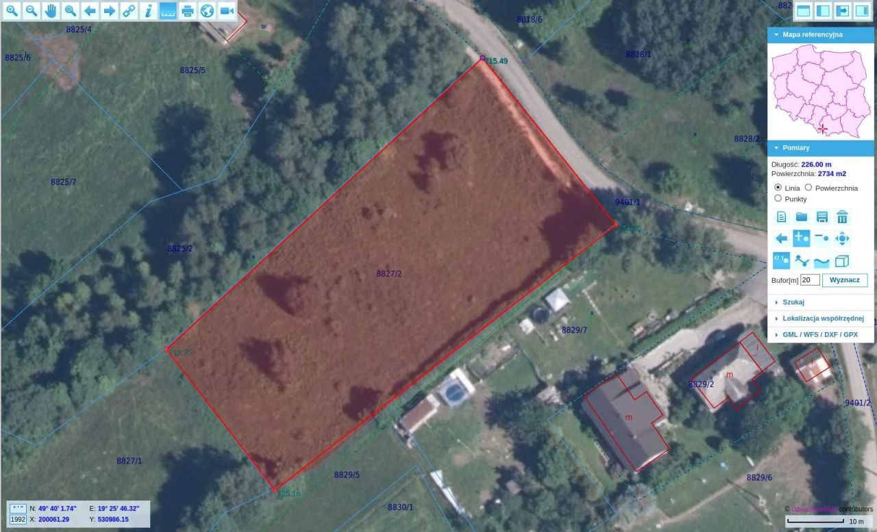 Działka budowlana Koszarawa. Zdjęcie 6