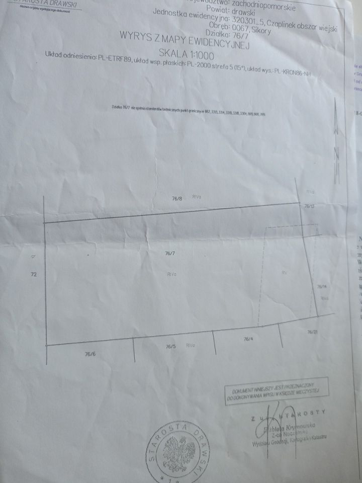 Działka rolno-budowlana Sikory