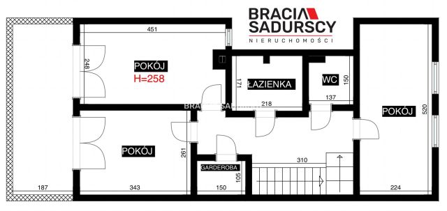 Mieszkanie 5-pokojowe Kraków, ul. ks. Stanisława Truszkowskiego. Zdjęcie 33