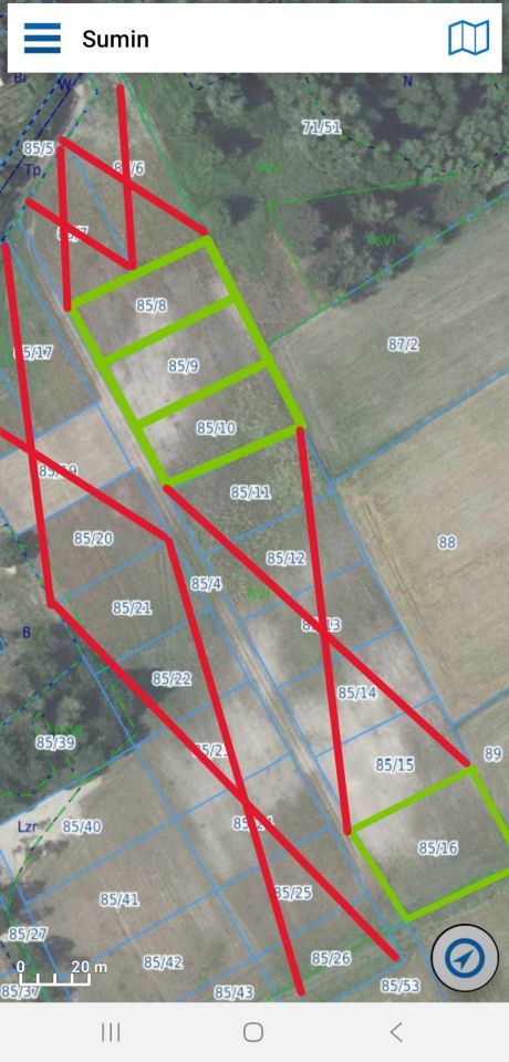 Działka budowlana Sumin. Zdjęcie 4