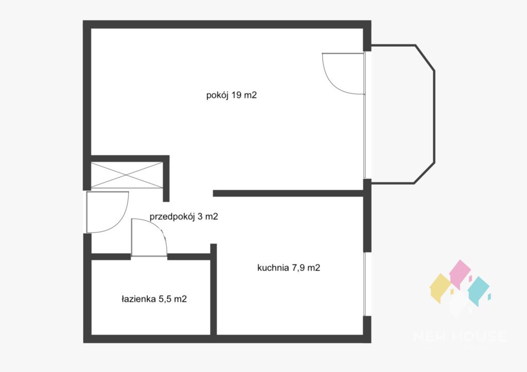 Mieszkanie 1-pokojowe Olsztyn, ul. Mikołaja Kopernika. Zdjęcie 8