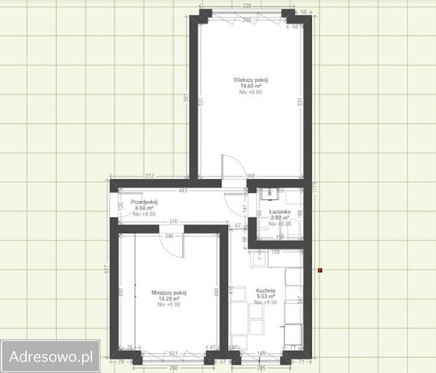 Mieszkanie 2-pokojowe Katowice Koszutka, ul. Wierzbowa. Zdjęcie 3