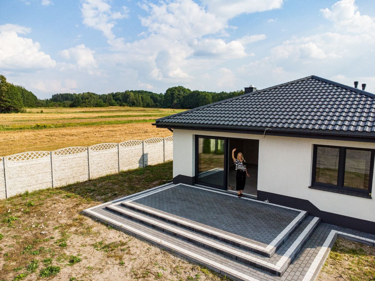 dom wolnostojący, 4 pokoje Aleksandrów Łódzki, ul. Placydowska. Zdjęcie 5