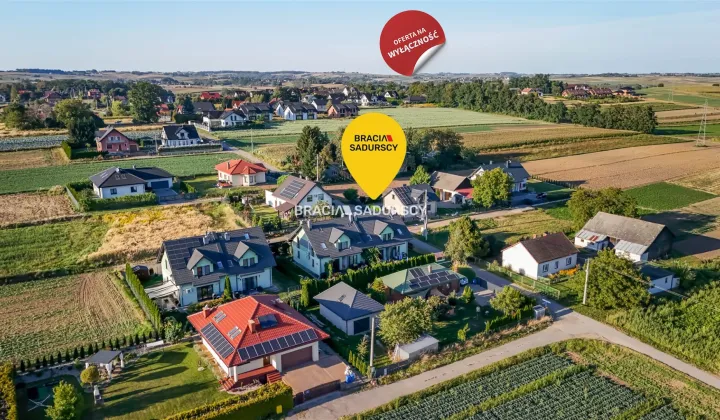 dom szeregowy, 3 pokoje Krzysztoforzyce, ul. Zielona