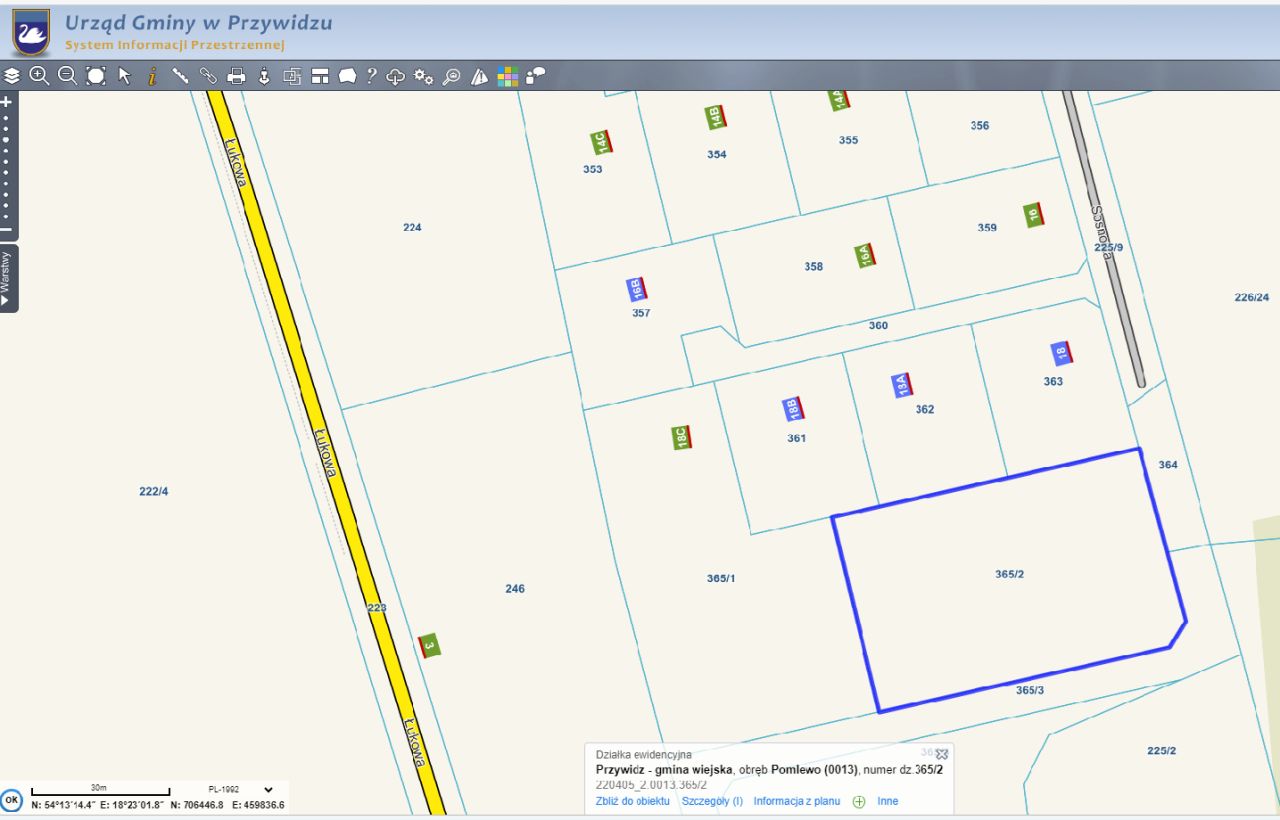 Działka budowlana Pomlewo, ul. Sosnowa. Zdjęcie 10
