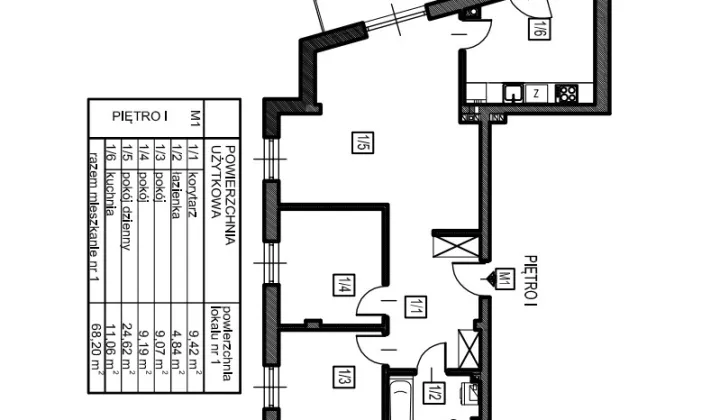 Mieszkanie 4-pokojowe Marki, ul. Królowej Jadwigi