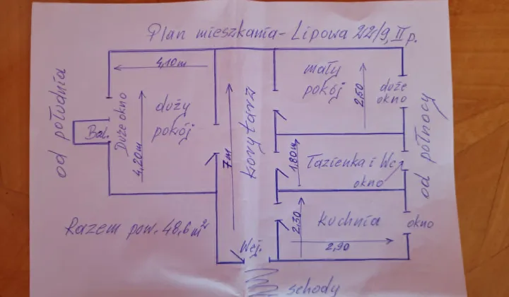 Mieszkanie 2-pokojowe Wschowa, ul. Lipowa