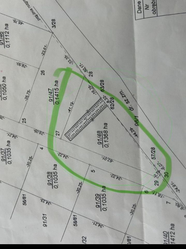 Działka budowlana Dobrzenica Rybno, ul. Stokrotki. Zdjęcie 7