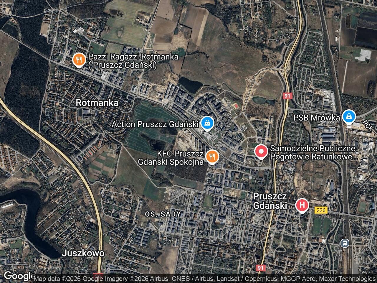 Mieszkanie 1-pokojowe Pruszcz Gdański, ul. Henryka Arctowskiego