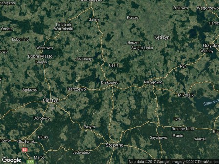 Działka rolna Biskupiec