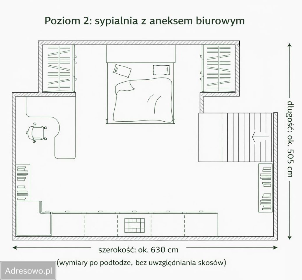 Mieszkanie 2-pokojowe Wrocław Muchobór Wielki, ul. Stanisławowska. Zdjęcie 11