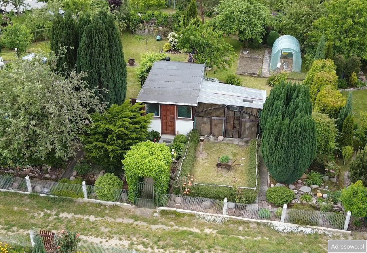 Działka rod Szczecin, ul. Ostrowska. Zdjęcie 1