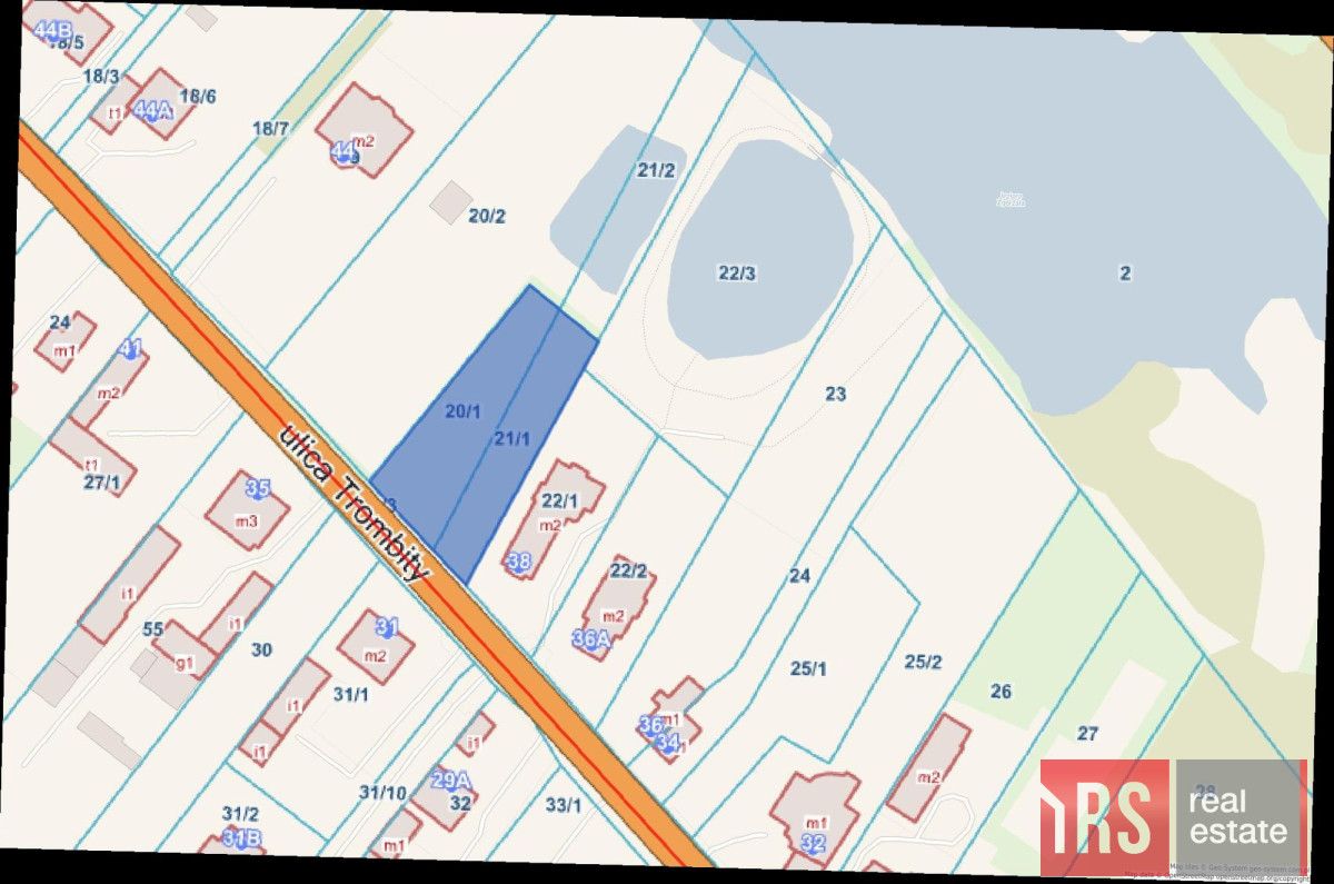 Działka budowlana Warszawa Ursynów, ul. Trombity. Zdjęcie 4