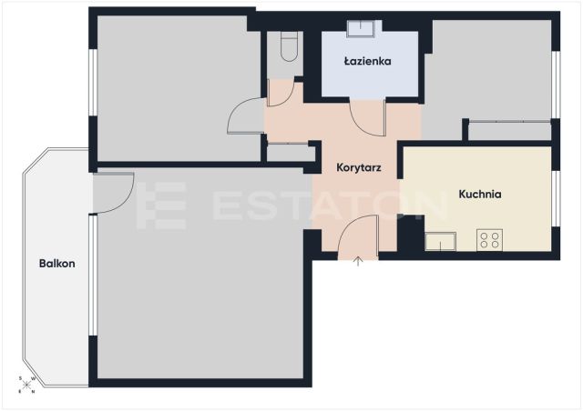 Mieszkanie 3-pokojowe Rzeszów Staromieście, ul. Kolorowa. Zdjęcie 11