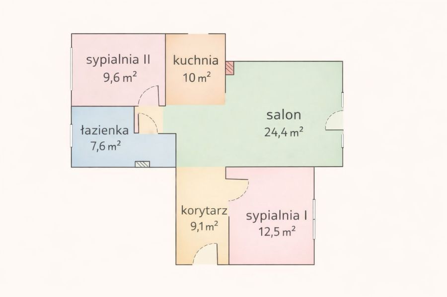 Mieszkanie 3-pokojowe Kowale, ul. Heliosa. Zdjęcie 17