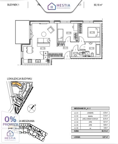 Mieszkanie 3-pokojowe Szczecin Warszewo, ul. Włodzimierza Ostoi-Zagórskiego. Zdjęcie 1