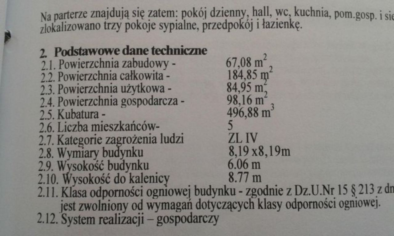 dom wolnostojący, 5 pokoi Ciekocino. Zdjęcie 8