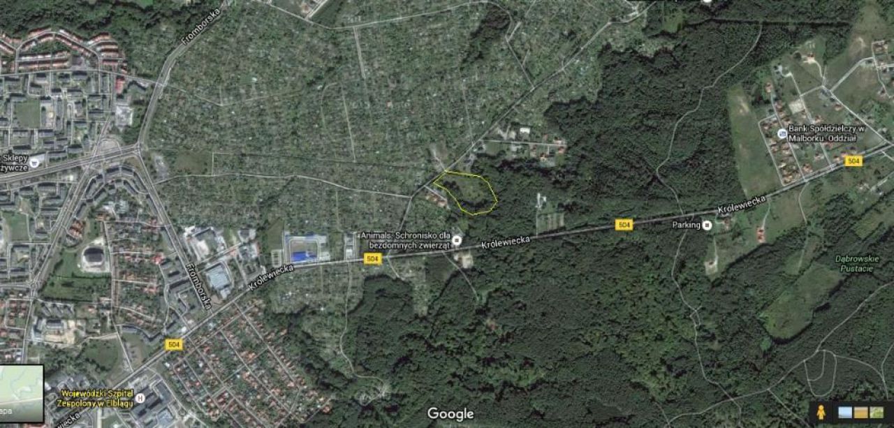 Działka rolno-budowlana Elbląg, ul. Okrężna. Zdjęcie 3